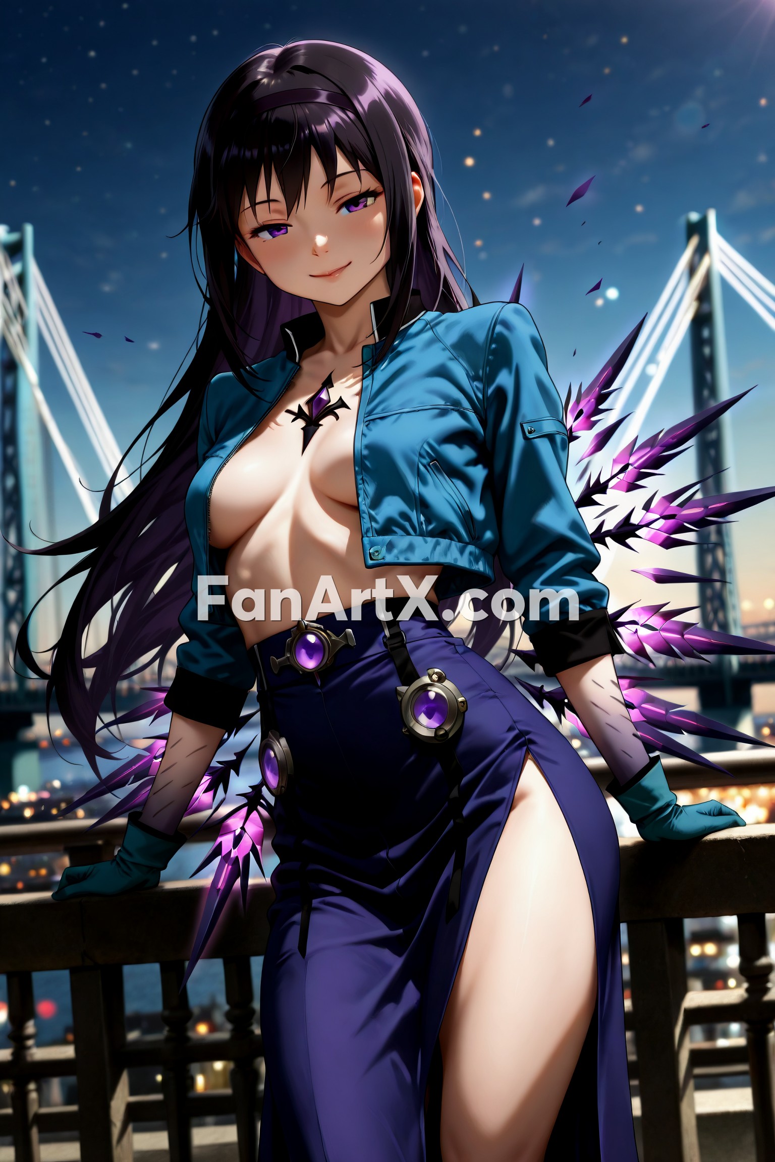 Akemi Homura Puella Magi Madoka Magica Fanart 1120106